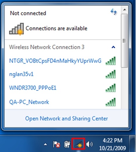 conexión Wi-Fi