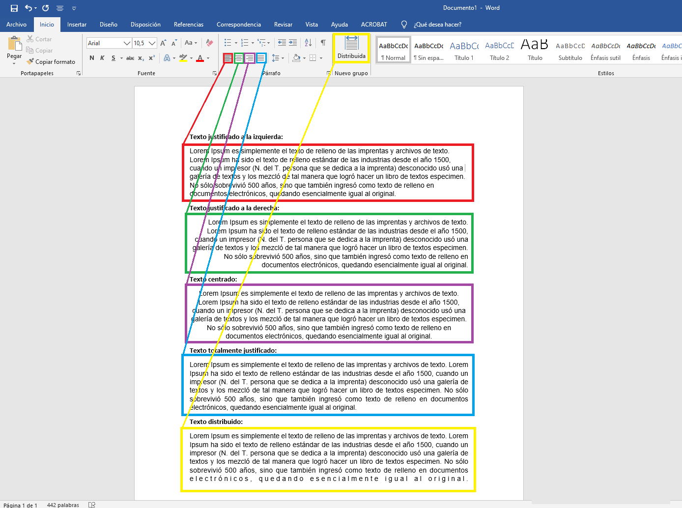 Como Corregir Los Espacios En Un Texto Justificado